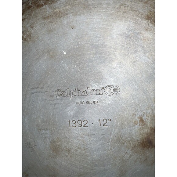Calphalon 12" Heavy Duty Anodized Aluminum Frying Pan Skillet 1392 Toledo, Ohio - Picture 6 of 6